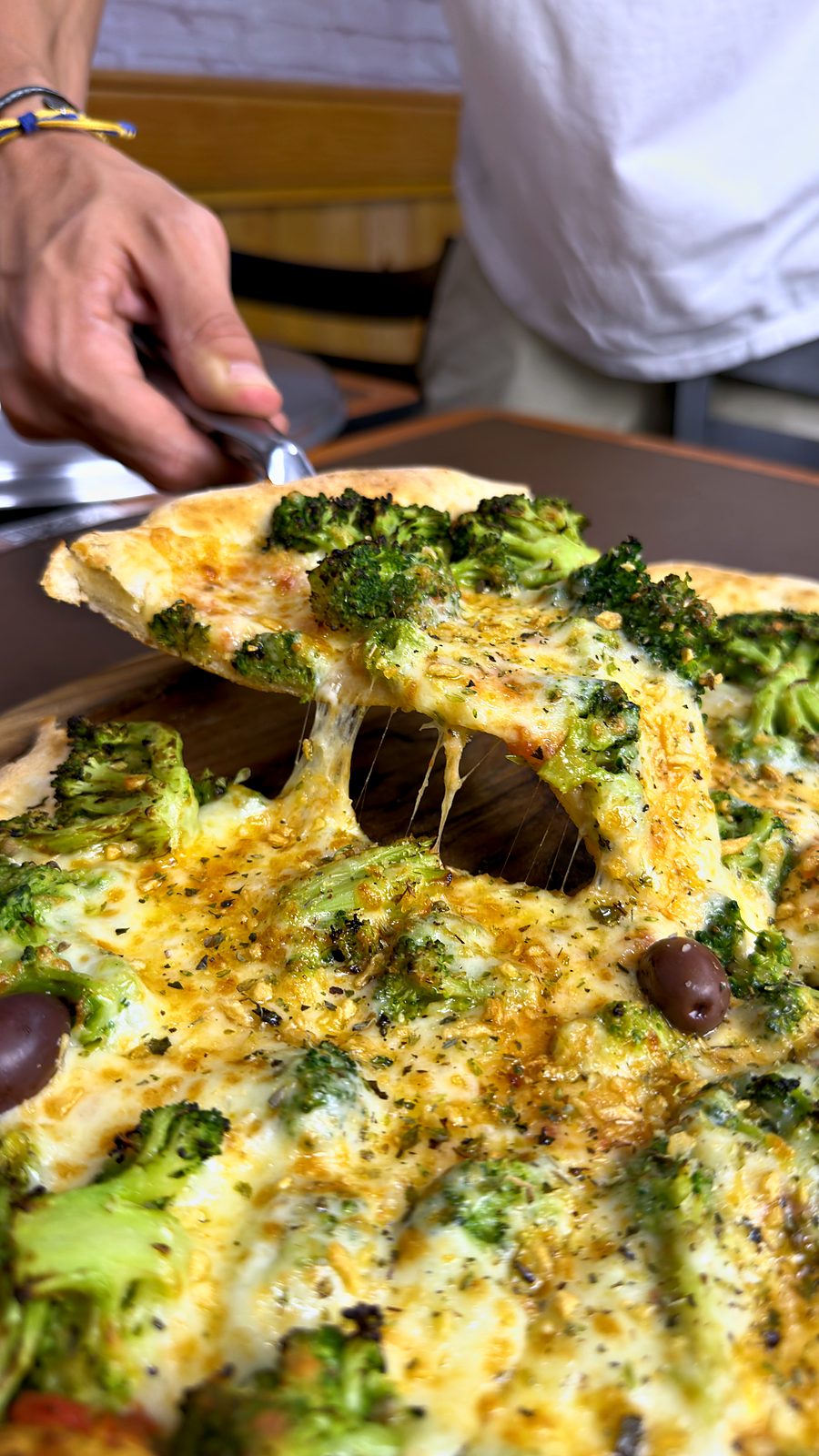 Pizza de brócolis, Pizzas Piazi